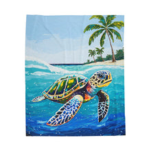 Load image into Gallery viewer, Plush Blanket - Calypso by Anthony Murrill - Support the Arts