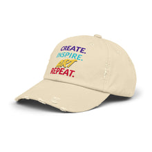 Load image into Gallery viewer, Distressed Cap - Support the Arts in Our Community and Make a Statement