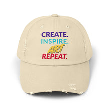 Load image into Gallery viewer, Distressed Cap - Support the Arts in Our Community and Make a Statement

