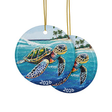 Load image into Gallery viewer, Ceramic Ornaments - ArtFest Calypso Holiday Collection
