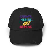 Load image into Gallery viewer, Distressed Cap - Support the Arts in Our Community and Make a Statement
