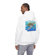 Load image into Gallery viewer, Turtle Art Hoodie - Unisex Heavy Blend™ Hooded Sweatshirt, Casual Wear, Eco-Friendly Gift, Ocean Lover Apparel, ArtFest Merchandise
