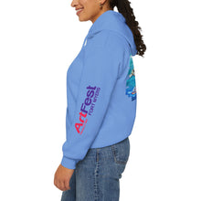 Load image into Gallery viewer, Turtle Art Hoodie - Unisex Heavy Blend™ Hooded Sweatshirt, Casual Wear, Eco-Friendly Gift, Ocean Lover Apparel, ArtFest Merchandise
