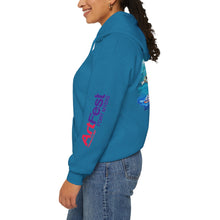 Load image into Gallery viewer, Turtle Art Hoodie - Unisex Heavy Blend™ Hooded Sweatshirt, Casual Wear, Eco-Friendly Gift, Ocean Lover Apparel, ArtFest Merchandise
