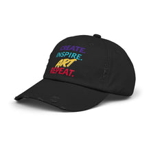 Load image into Gallery viewer, Distressed Cap - Support the Arts in Our Community and Make a Statement
