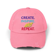 Load image into Gallery viewer, Distressed Cap - Support the Arts in Our Community and Make a Statement
