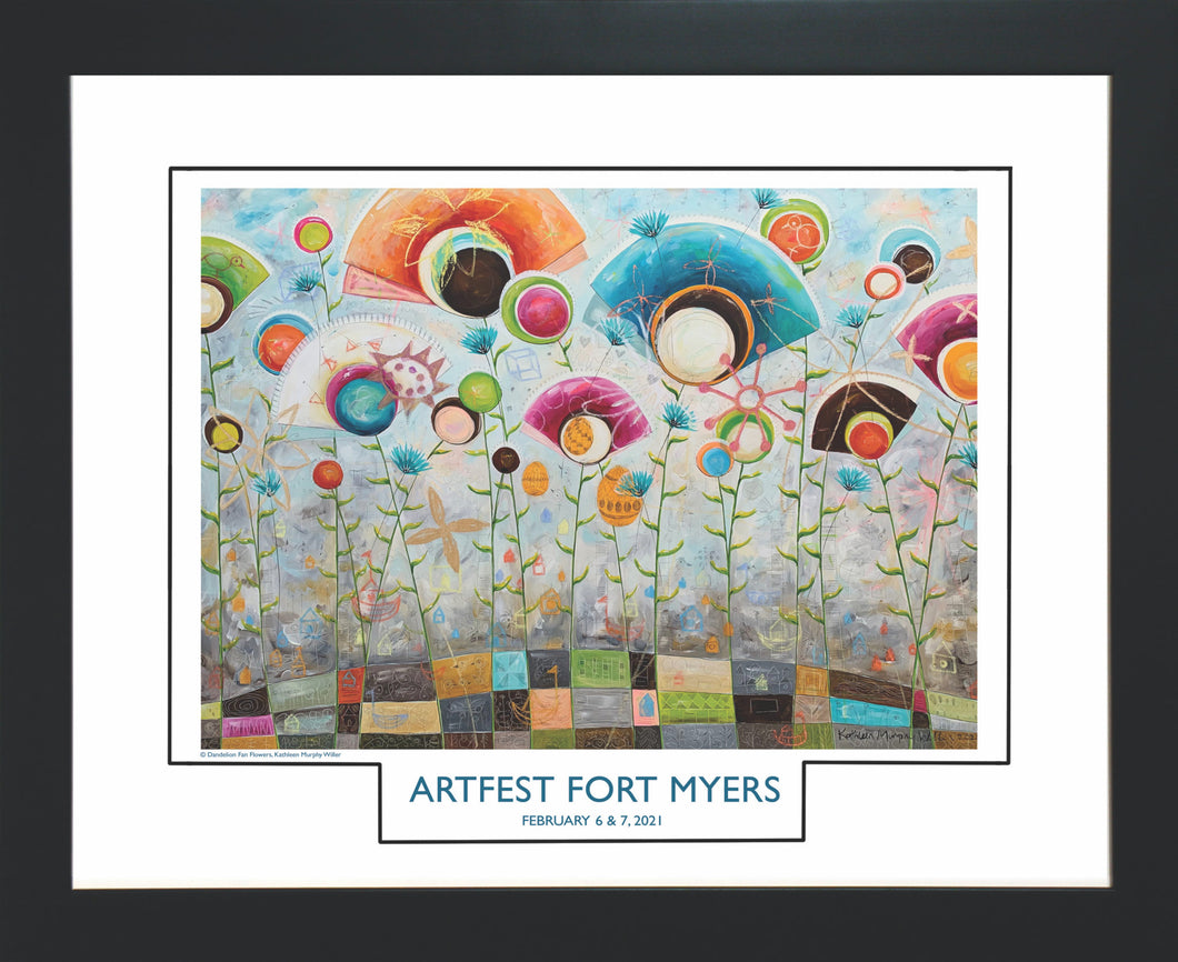 2021 Framed Poster in Black Frame