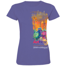 Load image into Gallery viewer, 2016 Ladies V-Neck T-Shirt in Purple
